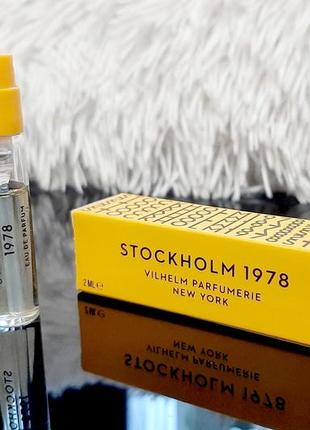 Vilhelm parfumerie stockholm 1978💥original пробник mini spray 2 мл