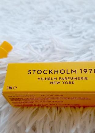 Vilhelm parfumerie stockholm 1978💥original пробник mini spray 2 мл