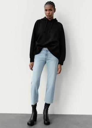 Прямые джинсы от zara, 38, 42р, оригинал