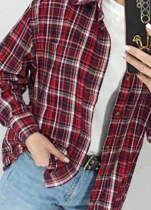Сорочка в клітинку