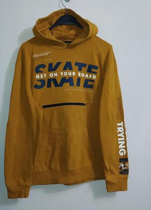 Стильное худи унисекс skate c&a