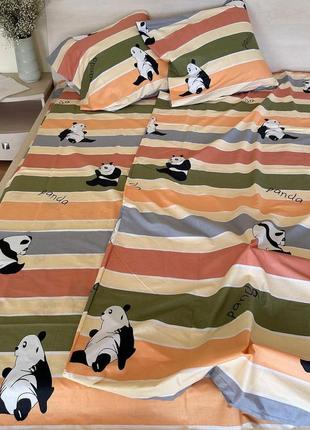 Комплект постільної білизни панди