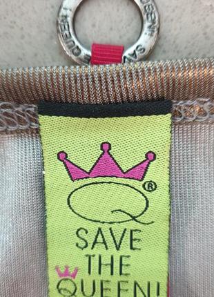 Save the queen дизайнерская блуза9 фото