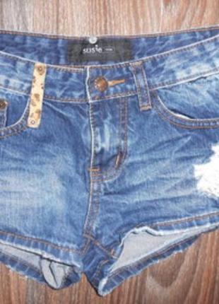 Джинсовые шорты 26 р или xs