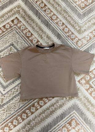 Футболка укорочена