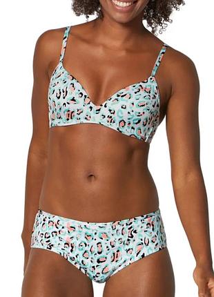 Купальник пуш-ап sloggi by triumph swim wild heart pu + hipster
