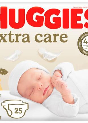 Підгузки huggies extra care 0 (< 3,5 кг) 25шт (5029053548647)