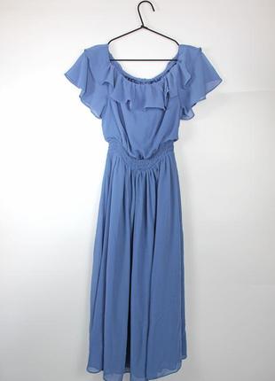 31837b509 платье синий s
