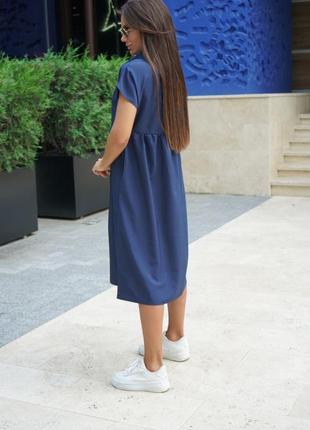 Вільна довга сукня тканина софт , підійде для вагітних5 фото