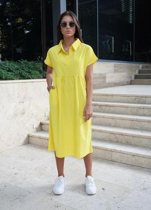 Вільна довга сукня тканина софт , підійде для вагітних