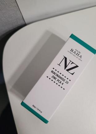 Cos de baha niacinamide 20% + zinc 4% serum сироватка з ніацинамідом 20% і цинком 4%