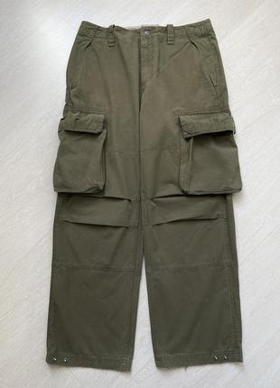 Gap карго khaki cargo lose fit maharishi