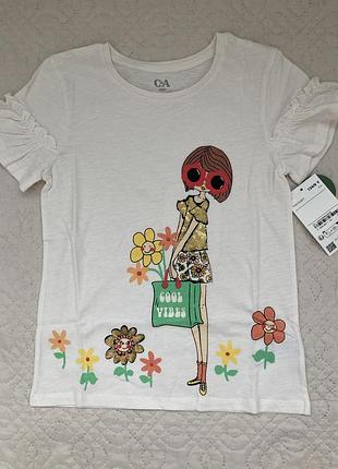 Футболка 134р c&a 2