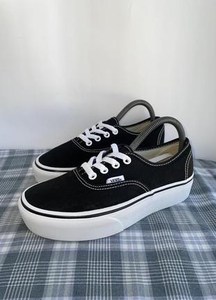 Женские (мужские) кеды (кроссовки) vans authentic platform glff36.5