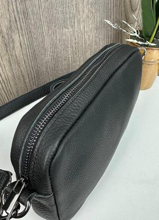 Женская кожаная сумочка клатч + женский кожаный ремень  подарочный комплект набор10 фото