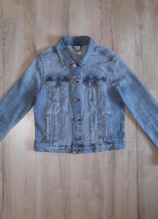 Куртка джинсовая р. 165 h&m