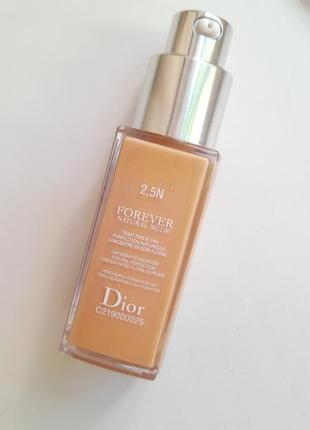 Тональний крем dior forever natural nude# 2.5n