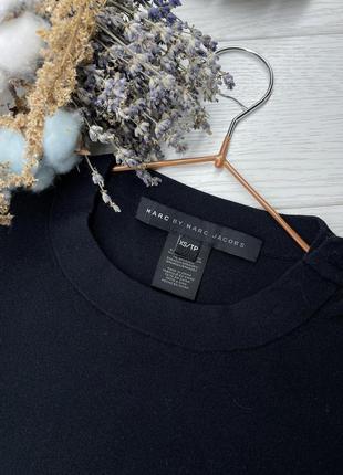 Чорна коротка сукня marc jacobs xs плаття пряме коротке плаття прямого крою2 фото