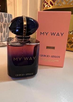 Giorgio armani my way 90 ml4 фото