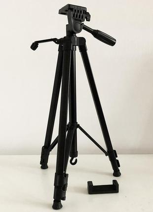 Штатив для камери, телефону, трипод, тринога tripod 380a 0.50-1.35м