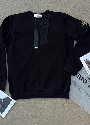Світшот з карманом stone island 2