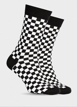 Стильные черно-белые носки. 41-46 размер