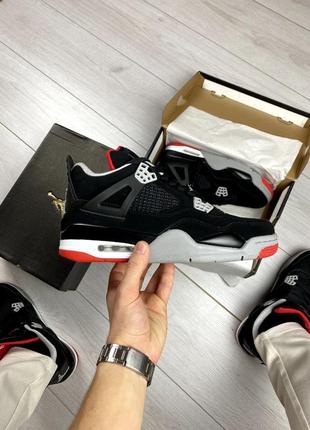 Nike air jordan retro 4 bred