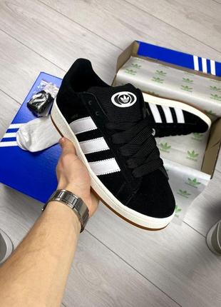 Adidas campus black&amp;white