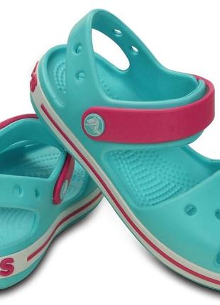 Босоніжки сандалі для дівчинки crocs c5 на стопу до 13 см