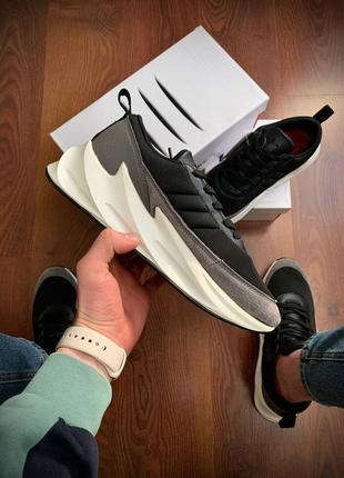 Adidas shark black & gray & scooter