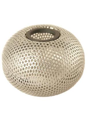 Подставка для скрепок buromax шар, 75х54 мм, металлическая, серебристая (bm.6220-24)