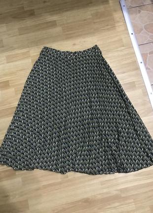 Юбка гофре р. xl zara