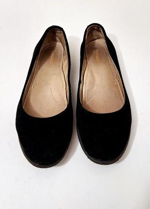 Черные замшевые туфли балетки jordan дорогой бренд