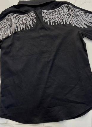 ❤️ розпродаж рубашка термостразы крылья ангела3 фото