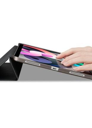 Чехол для планшета spigen apple ipad air 10.9"(2022-2020) smart fold, black (acs02050)3 фото