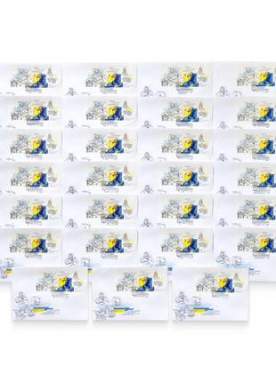 Вільні. незламні. непереможні марка блок марок аркуш набір кпд зі спецпогашенням київ спецпогашення