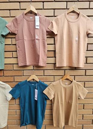 Базовые футболки uniqlo u полированный хлопок4 фото