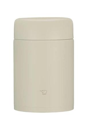 Пищевой термоконтейнер zojirushi sw-ka52cm 0.52l beige