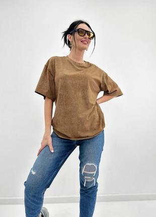 Базова жіноча футболка вільного крою тай-дай туреччина