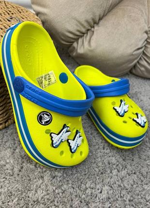 Дитячі крокси crocs kids' crocband clog для хлопчиків і дівчаток