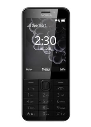 Мобільний телефон nokia 230 dual dark silver (a00026971)