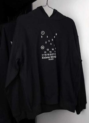 Maison margiela logo hoodie