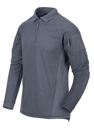 Сорочка тактична helikon-tex range polo shirt сіра