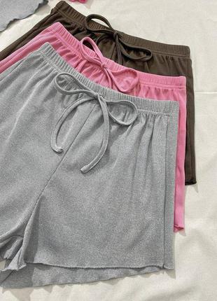 Піжама жіноча шорти та топ4 фото