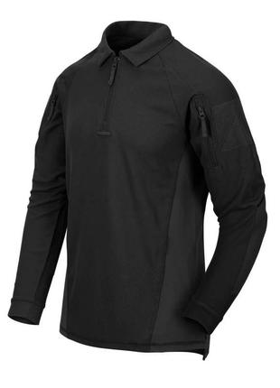 Сорочка тактична helikon-tex range polo shirt чорний