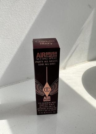 Фиксирующий спрей для лица charlotte tilbury airbrush flawless 15 ml