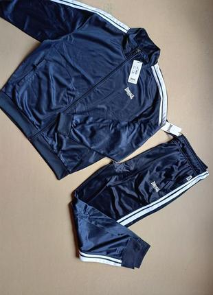 Спортивный костюм олимпийка и джоггеры lonsdale lonsdale 2 stripe. новый с этикетками оригинал