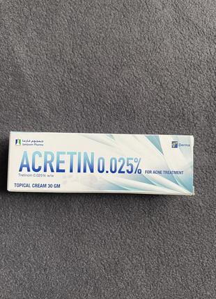 Акретин 0,025%