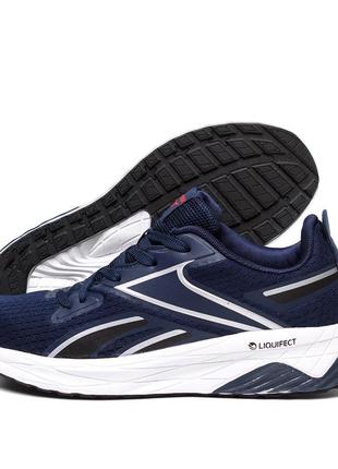 Мужские летние кроссовки сетка reebok blue