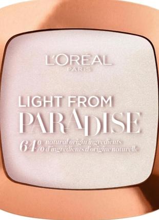Хайлайтер для обличчя l'oreal paris light from paradise icocoglow 9 г